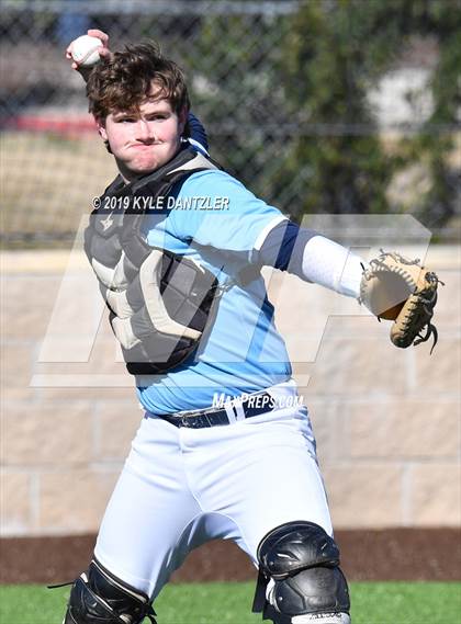 Thumbnail 1 in Dallas Lutheran @ Prince of Peace (Dallas Lutheran Wood Bat Classic) photogallery.