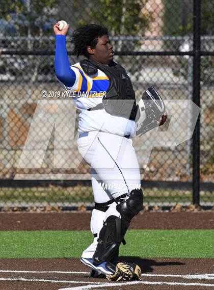 Thumbnail 3 in Dallas Lutheran @ Prince of Peace (Dallas Lutheran Wood Bat Classic) photogallery.