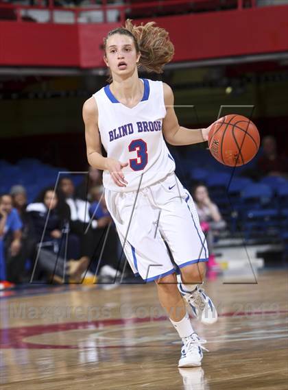 Thumbnail 3 in Blind Brook vs Kennedy Catholic (Section 1 Class B Semifinal) photogallery.