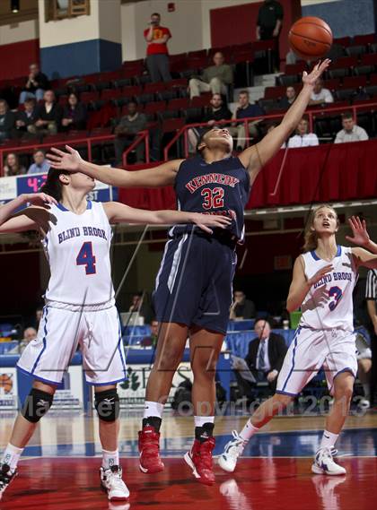 Thumbnail 3 in Blind Brook vs Kennedy Catholic (Section 1 Class B Semifinal) photogallery.