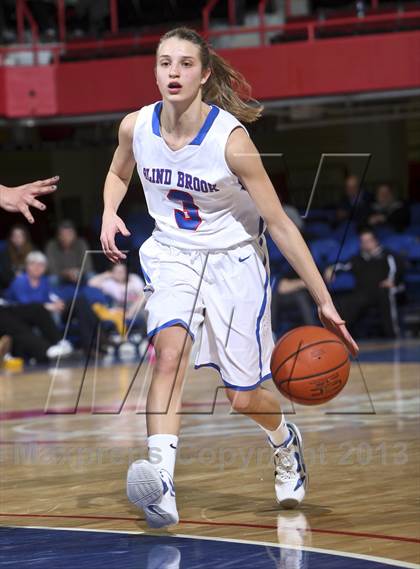 Thumbnail 1 in Blind Brook vs Kennedy Catholic (Section 1 Class B Semifinal) photogallery.