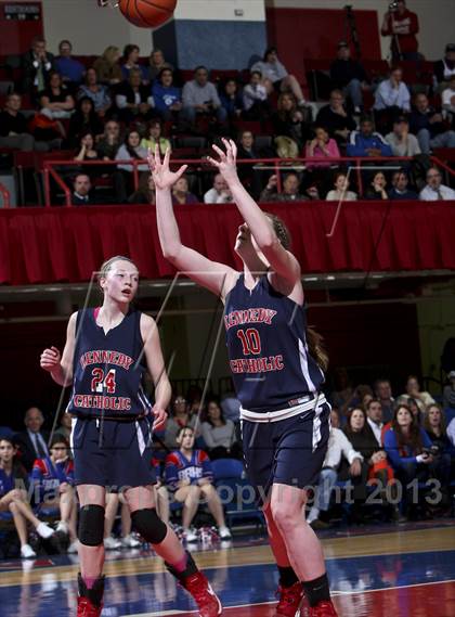 Thumbnail 3 in Blind Brook vs Kennedy Catholic (Section 1 Class B Semifinal) photogallery.