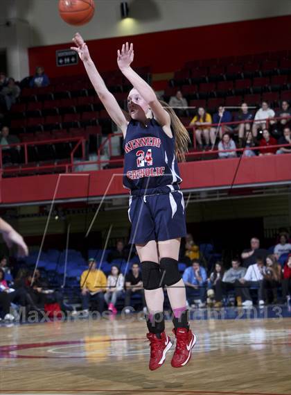 Thumbnail 3 in Blind Brook vs Kennedy Catholic (Section 1 Class B Semifinal) photogallery.