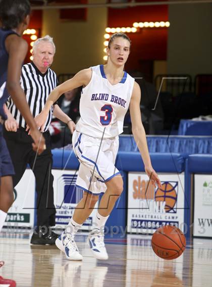 Thumbnail 2 in Blind Brook vs Kennedy Catholic (Section 1 Class B Semifinal) photogallery.