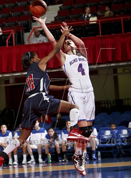 Thumbnail 3 in Blind Brook vs Kennedy Catholic (Section 1 Class B Semifinal) photogallery.