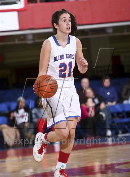 Thumbnail 3 in Blind Brook vs Kennedy Catholic (Section 1 Class B Semifinal) photogallery.