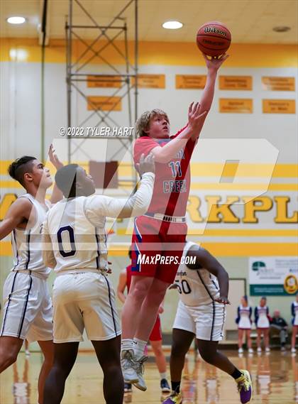 Thumbnail 3 in Indian Creek vs. Indianapolis Washington (IHSAA 3A Sectional) photogallery.