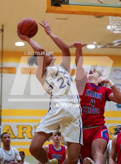 Thumbnail 2 in Indian Creek vs. Indianapolis Washington (IHSAA 3A Sectional) photogallery.