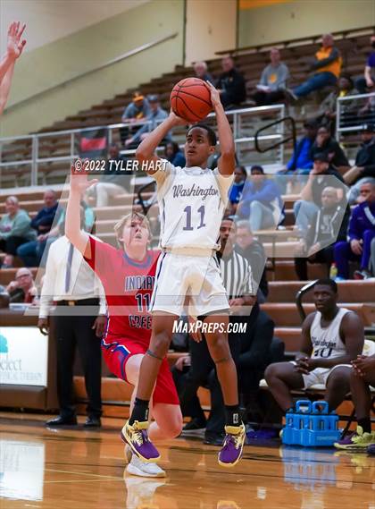 Thumbnail 2 in Indian Creek vs. Indianapolis Washington (IHSAA 3A Sectional) photogallery.