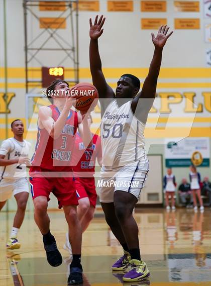 Thumbnail 3 in Indian Creek vs. Indianapolis Washington (IHSAA 3A Sectional) photogallery.