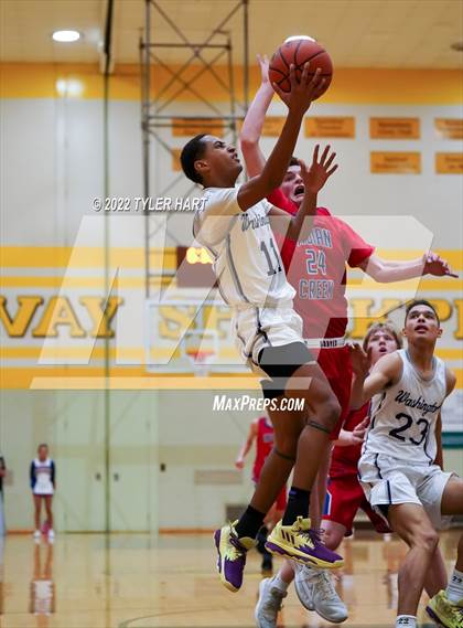Thumbnail 3 in Indian Creek vs. Indianapolis Washington (IHSAA 3A Sectional) photogallery.