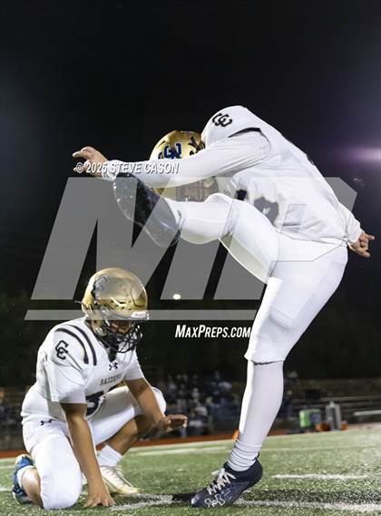 Thumbnail 2 in Central Catholic vs Oak Ridge (CIF SJS D1 Quarterfinal) photogallery.