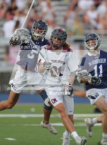 Thumbnail 2 in Cheyenne Mountain vs. Evergreen (CHSAA 4A Championship) photogallery.