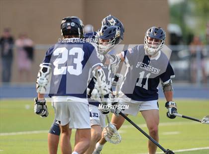 Thumbnail 2 in Cheyenne Mountain vs. Evergreen (CHSAA 4A Championship) photogallery.