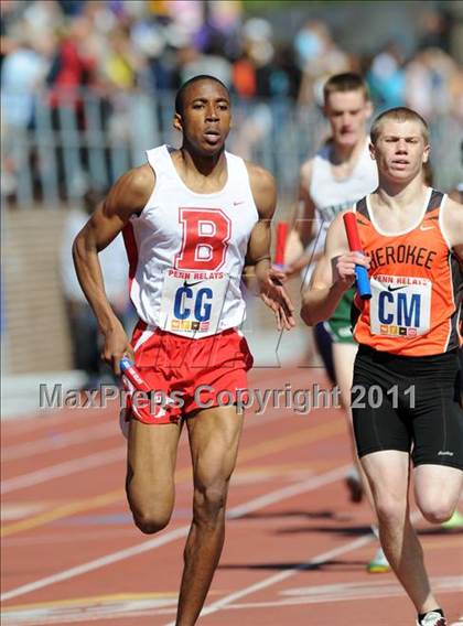 Thumbnail 1 in 117th Penn Relays (Boys Large School 4x800m Event 304)  photogallery.