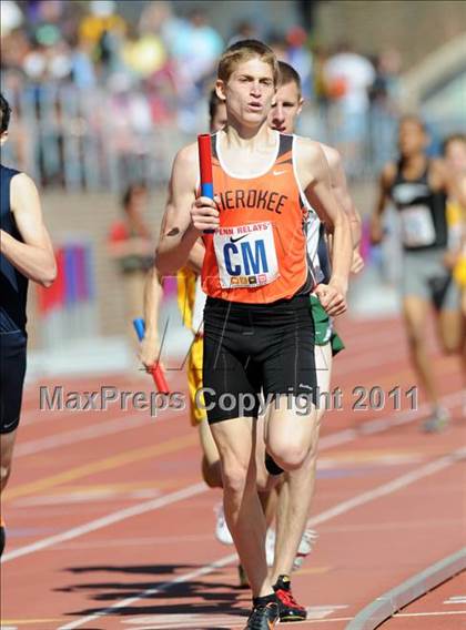 Thumbnail 1 in 117th Penn Relays (Boys Large School 4x800m Event 304)  photogallery.