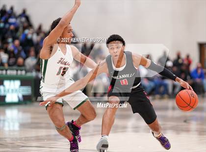 Thumbnail 2 in Waxahachie vs Duncanville (UIL 6A Regional Finals) photogallery.