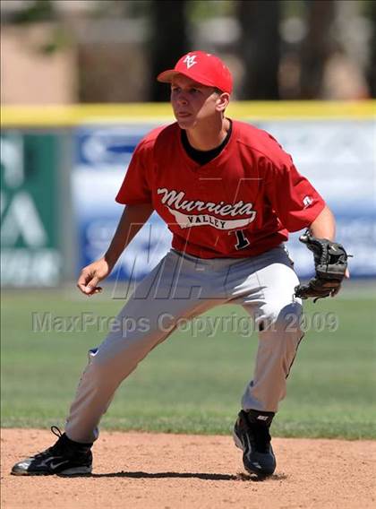 Thumbnail 1 in Murrieta Valley vs. Hart (OC Nissan Select Invitational) photogallery.