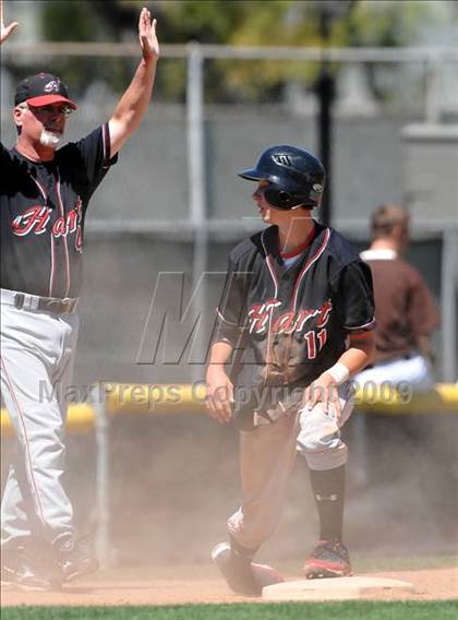 Thumbnail 1 in Murrieta Valley vs. Hart (OC Nissan Select Invitational) photogallery.