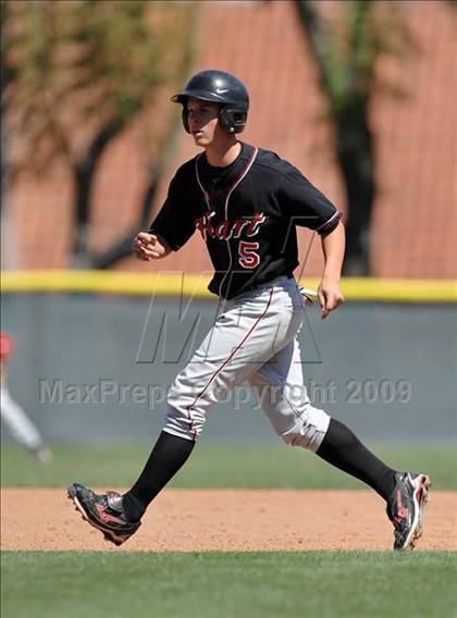 Thumbnail 2 in Murrieta Valley vs. Hart (OC Nissan Select Invitational) photogallery.
