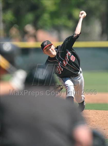 Thumbnail 2 in Murrieta Valley vs. Hart (OC Nissan Select Invitational) photogallery.
