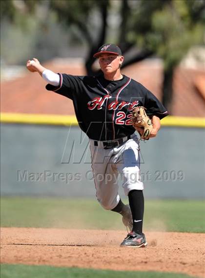 Thumbnail 1 in Murrieta Valley vs. Hart (OC Nissan Select Invitational) photogallery.
