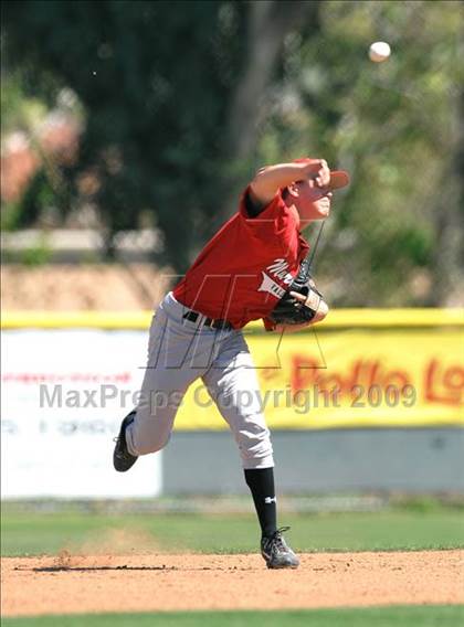 Thumbnail 2 in Murrieta Valley vs. Hart (OC Nissan Select Invitational) photogallery.