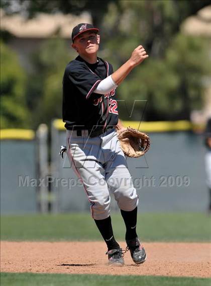 Thumbnail 2 in Murrieta Valley vs. Hart (OC Nissan Select Invitational) photogallery.