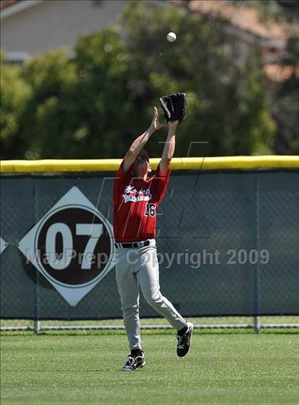 Thumbnail 2 in Murrieta Valley vs. Hart (OC Nissan Select Invitational) photogallery.