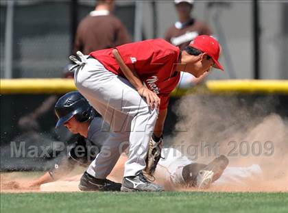 Thumbnail 2 in Murrieta Valley vs. Hart (OC Nissan Select Invitational) photogallery.