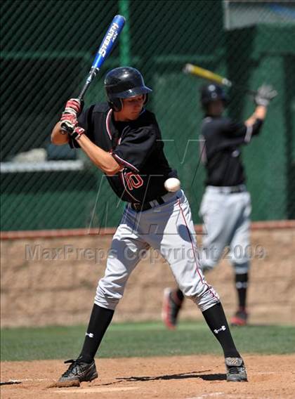 Thumbnail 2 in Murrieta Valley vs. Hart (OC Nissan Select Invitational) photogallery.
