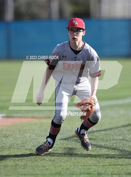 Thumbnail 1 in Chino Valley vs. Empire (Lancer Baseball Classic) photogallery.