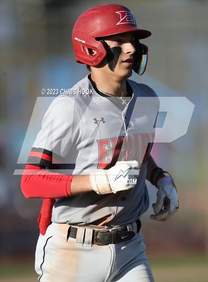 Thumbnail 3 in Chino Valley vs. Empire (Lancer Baseball Classic) photogallery.
