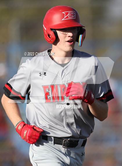 Thumbnail 2 in Chino Valley vs. Empire (Lancer Baseball Classic) photogallery.