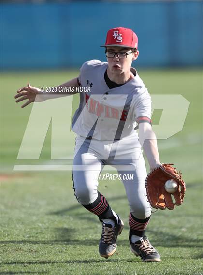 Thumbnail 2 in Chino Valley vs. Empire (Lancer Baseball Classic) photogallery.