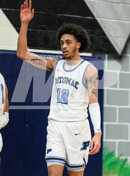 Thumbnail 2 in  Potomac vs Forest Park (VHSL 6B Region Semifinal)  photogallery.