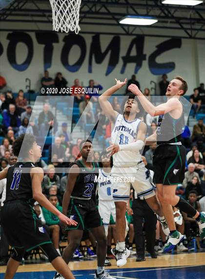 Thumbnail 3 in  Potomac vs Forest Park (VHSL 6B Region Semifinal)  photogallery.