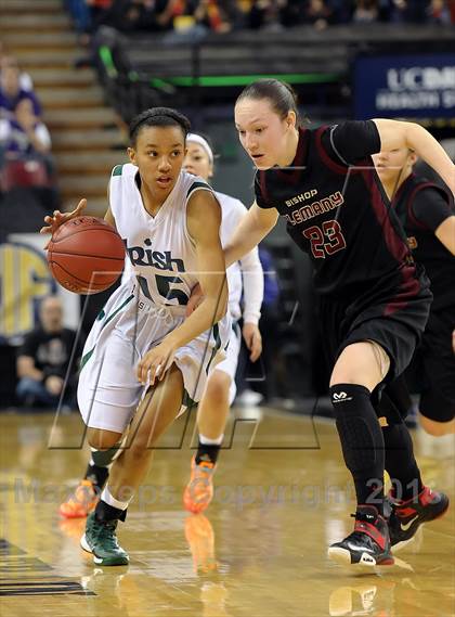 Thumbnail 2 in Alemany vs. Sacred Heart Cathedral (CIF State D3 Final) photogallery.