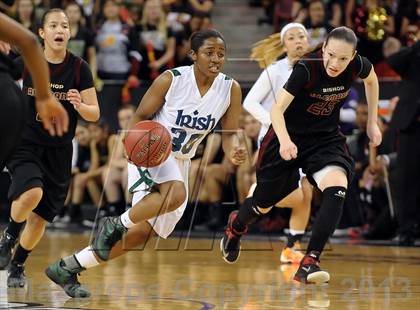 Thumbnail 3 in Alemany vs. Sacred Heart Cathedral (CIF State D3 Final) photogallery.