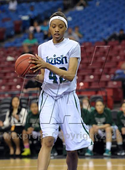 Thumbnail 3 in Alemany vs. Sacred Heart Cathedral (CIF State D3 Final) photogallery.