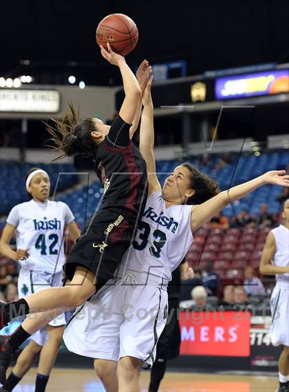 Thumbnail 3 in Alemany vs. Sacred Heart Cathedral (CIF State D3 Final) photogallery.