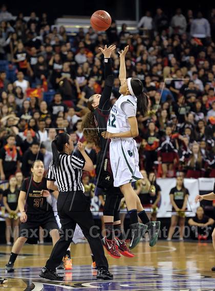 Thumbnail 1 in Alemany vs. Sacred Heart Cathedral (CIF State D3 Final) photogallery.