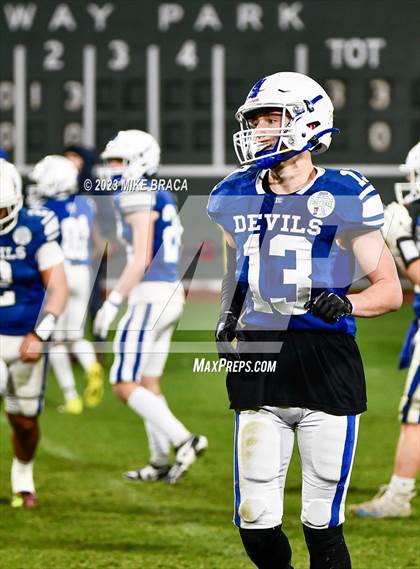 Thumbnail 2 in Leominster vs Fitchburg (High School Football at Fenway) photogallery.