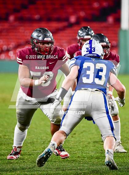 Thumbnail 2 in Leominster vs Fitchburg (High School Football at Fenway) photogallery.