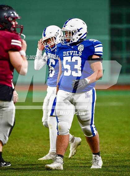 Thumbnail 3 in Leominster vs Fitchburg (High School Football at Fenway) photogallery.