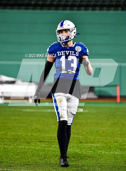 Thumbnail 1 in Leominster vs Fitchburg (High School Football at Fenway) photogallery.