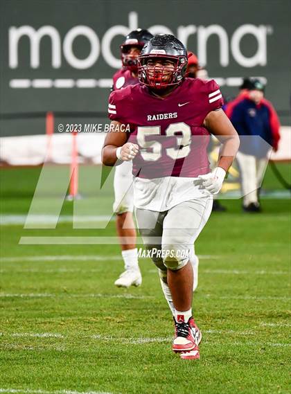 Thumbnail 2 in Leominster vs Fitchburg (High School Football at Fenway) photogallery.