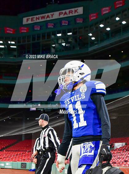 Thumbnail 1 in Leominster vs Fitchburg (High School Football at Fenway) photogallery.