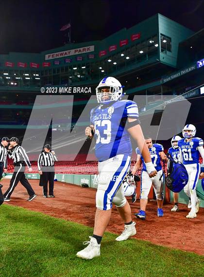 Thumbnail 2 in Leominster vs Fitchburg (High School Football at Fenway) photogallery.
