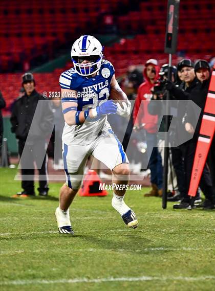 Thumbnail 3 in Leominster vs Fitchburg (High School Football at Fenway) photogallery.